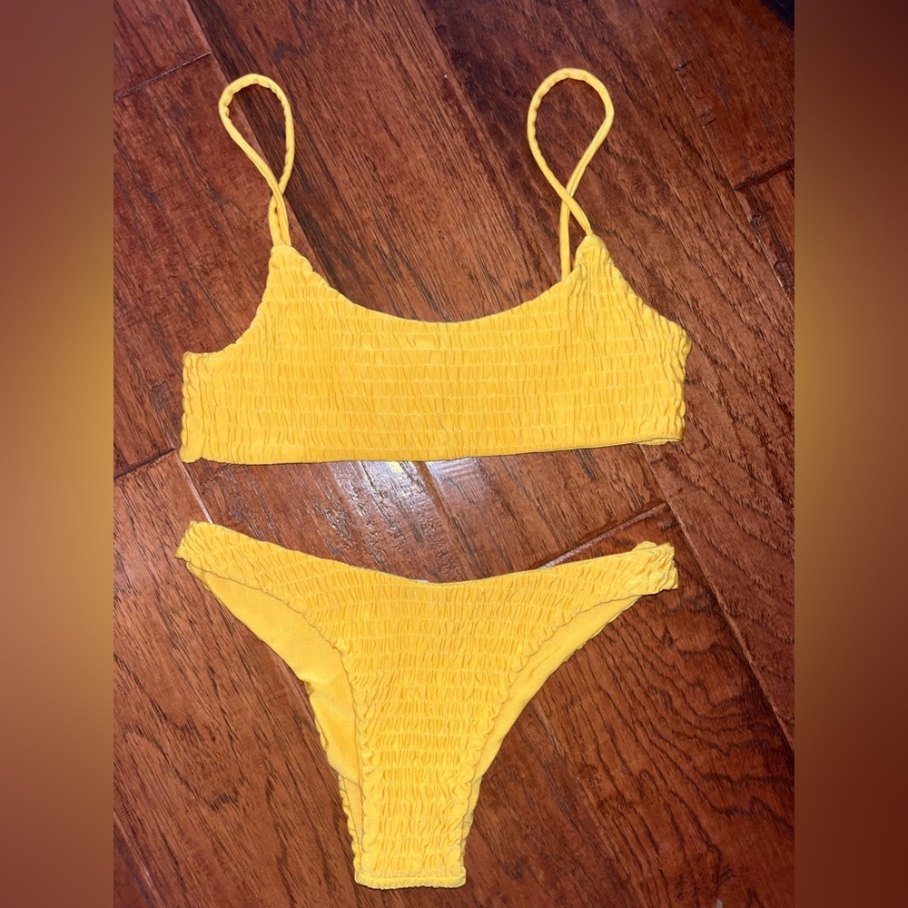 XS Yellow SHEIN Bikini